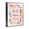 Stupell Industries Best Mom Ever Floral Mother's Day Framed Giclee Art